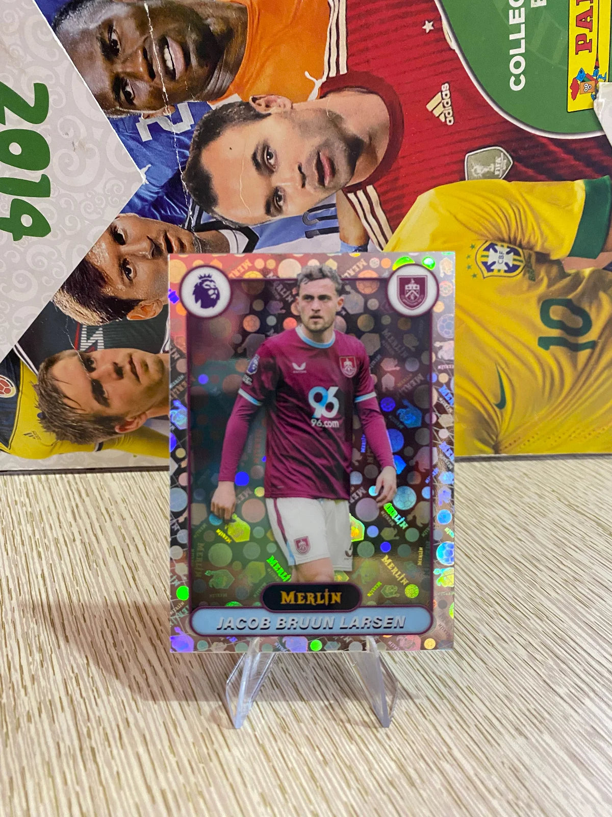 2026 Merlin Premier League - Vintage Merlin Refractor #58 Jacob Bruun Larsen