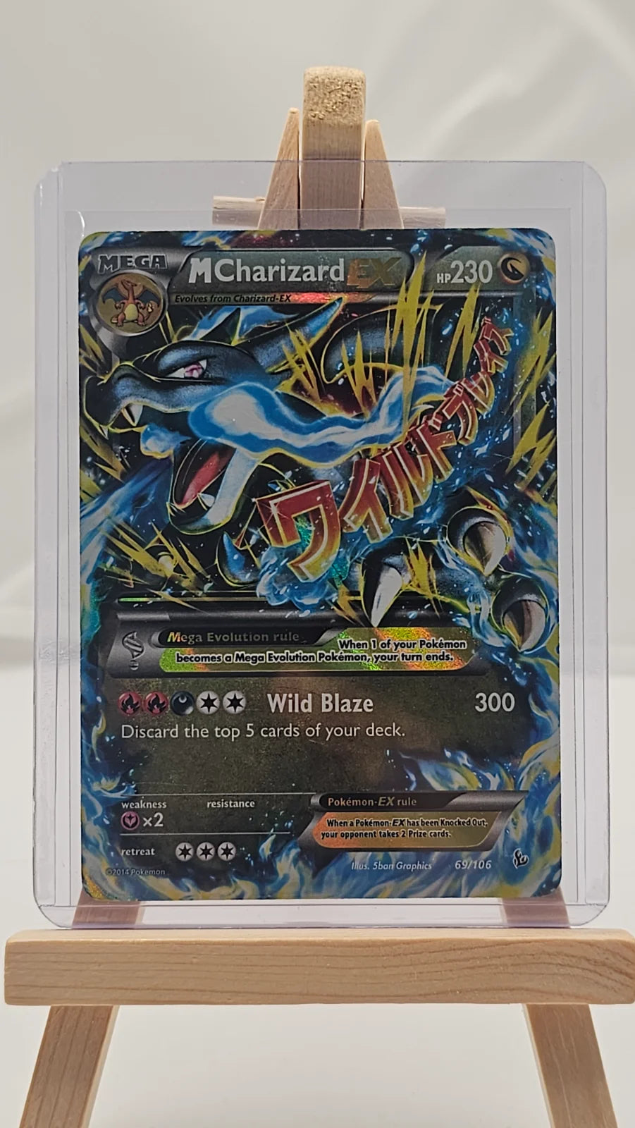 M Charizard EX (X) 69 (Flashfire)