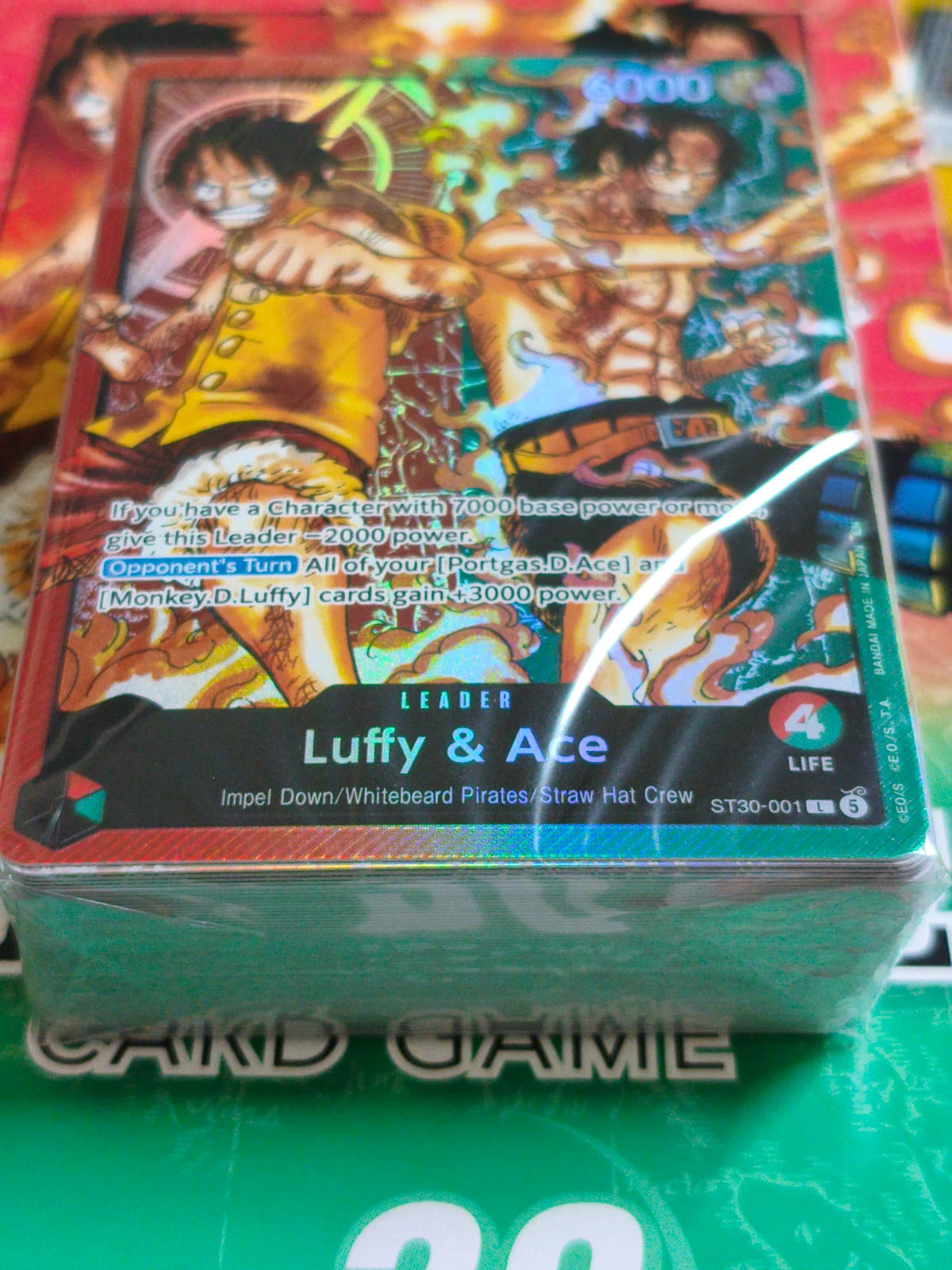 No Bonus Pack Luffy & Ace (Starter Deck EX: Luffy & Ace)