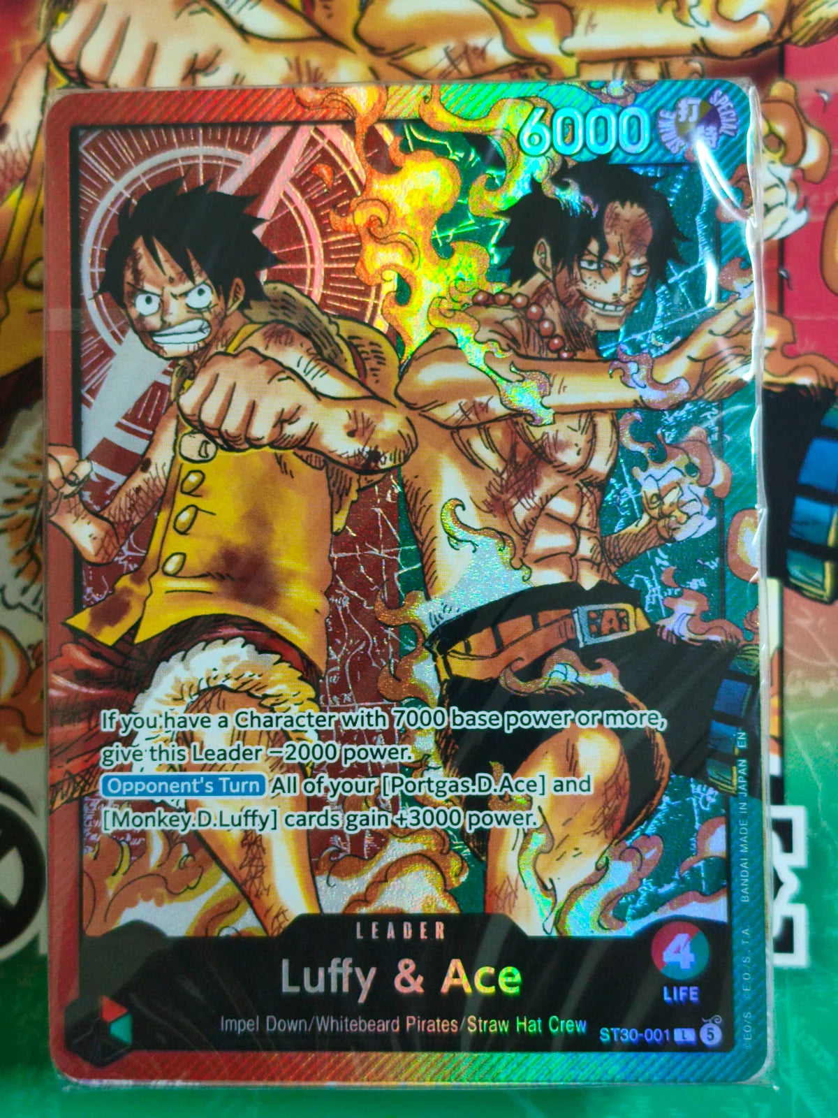 No Bonus Pack Luffy & Ace (Starter Deck EX: Luffy & Ace)