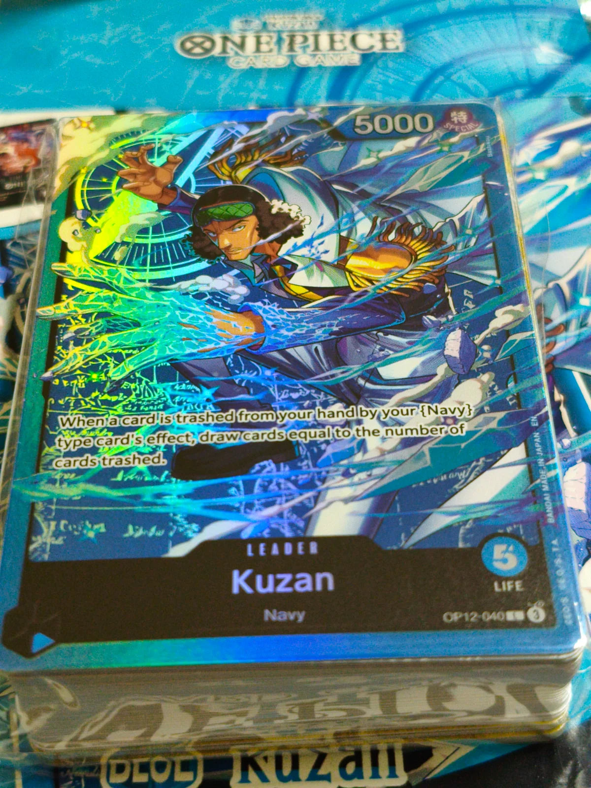 NO OP16 PACK Starter Deck 33: BLUE Kuzan