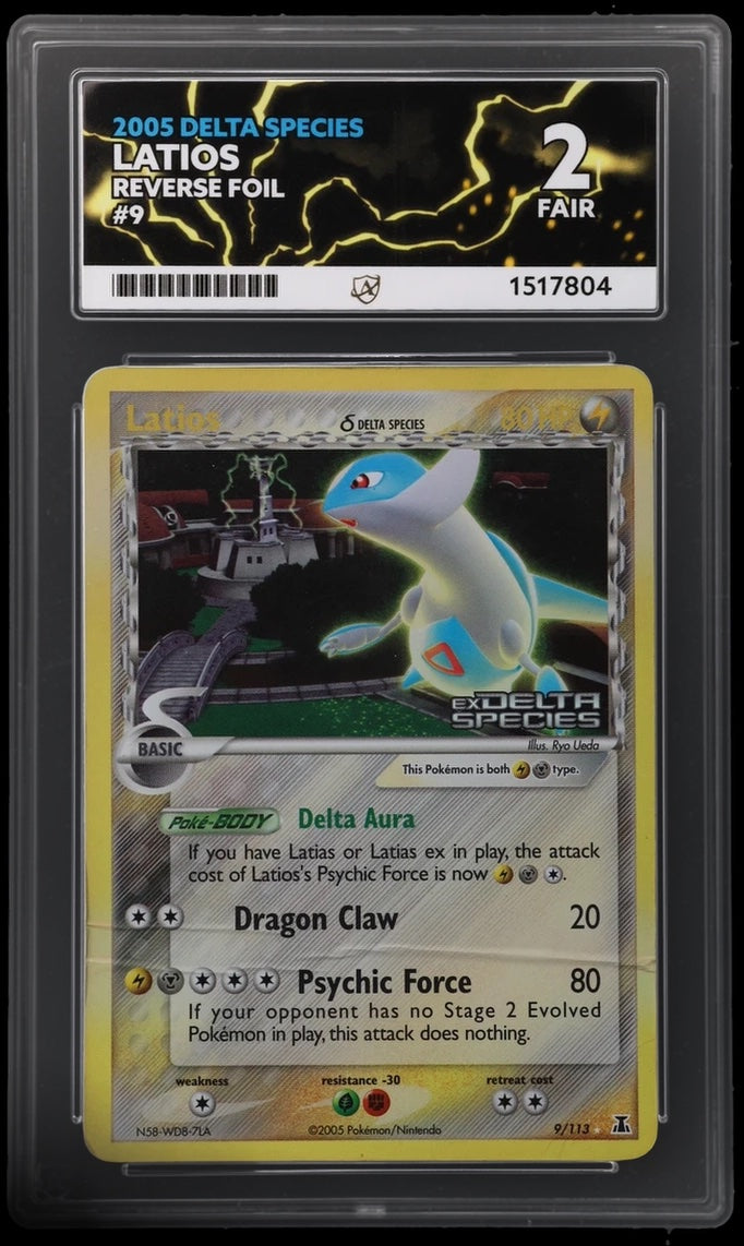 ACE 2 (1 of 1) - Latios (Delta Species Stamp) 9 · Reverse Holofoil