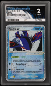 ACE 2 (1 of 1) - Kyogre ex 37 (Nintendo Promos)