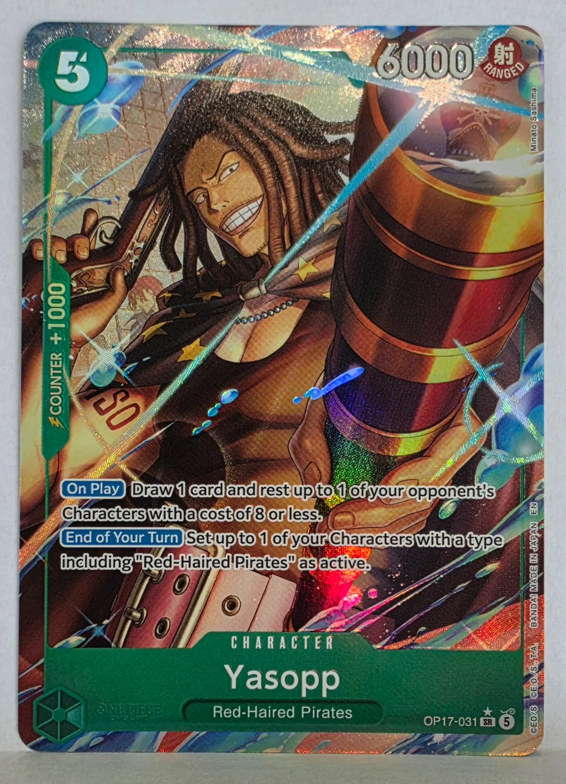 Yasopp (Alternate Art) OP17-031 (The World's Strongest Warriors)