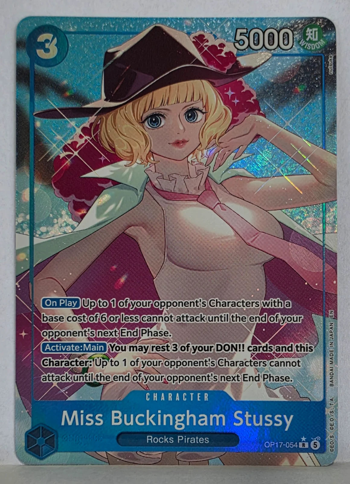 Miss Buckingham Stussy (Alternate Art) OP17-054 (The World's Strongest Warriors)
