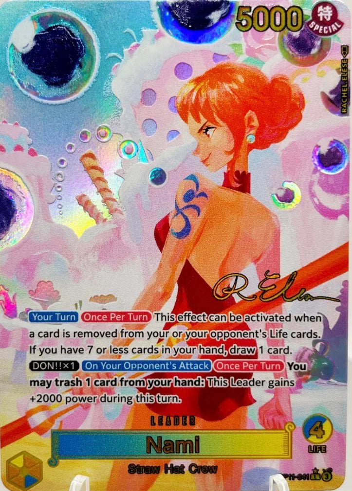 OP11 NAMI “WHOLE CAKE” SIGNATURE (ARTIST: RACHEL ELESE) CUSTOM ART