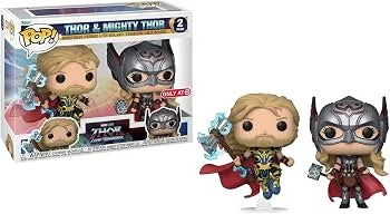 Funko Pop! Thor & Mighty Thor 2-Pack, a Target-exclusive