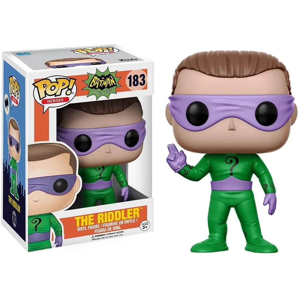 Funko Pop! The Riddler #183 from the Batman Classic TV Series (1966).