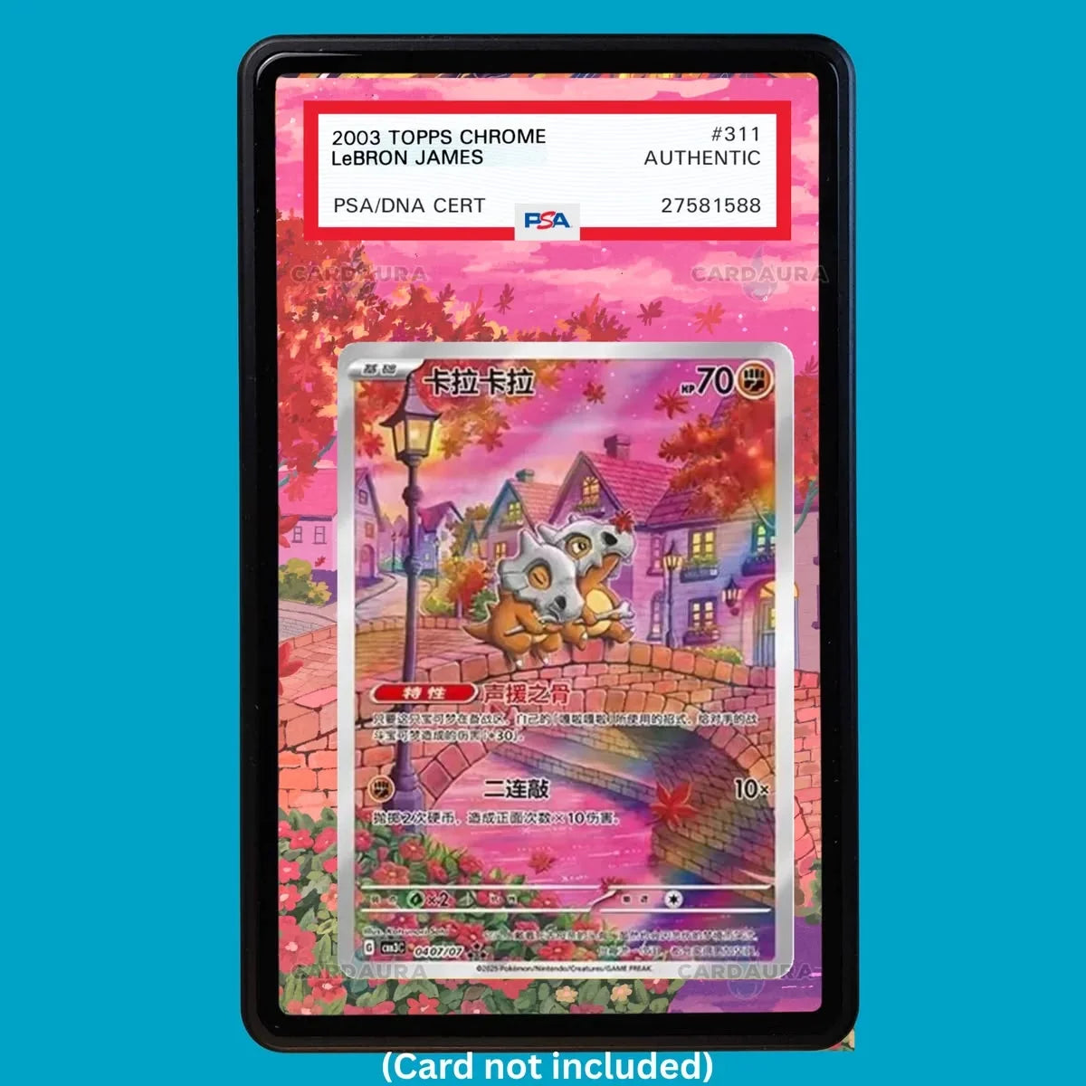 Cubone 0407/07 Chinese 151 (PSA Graded) Display Case