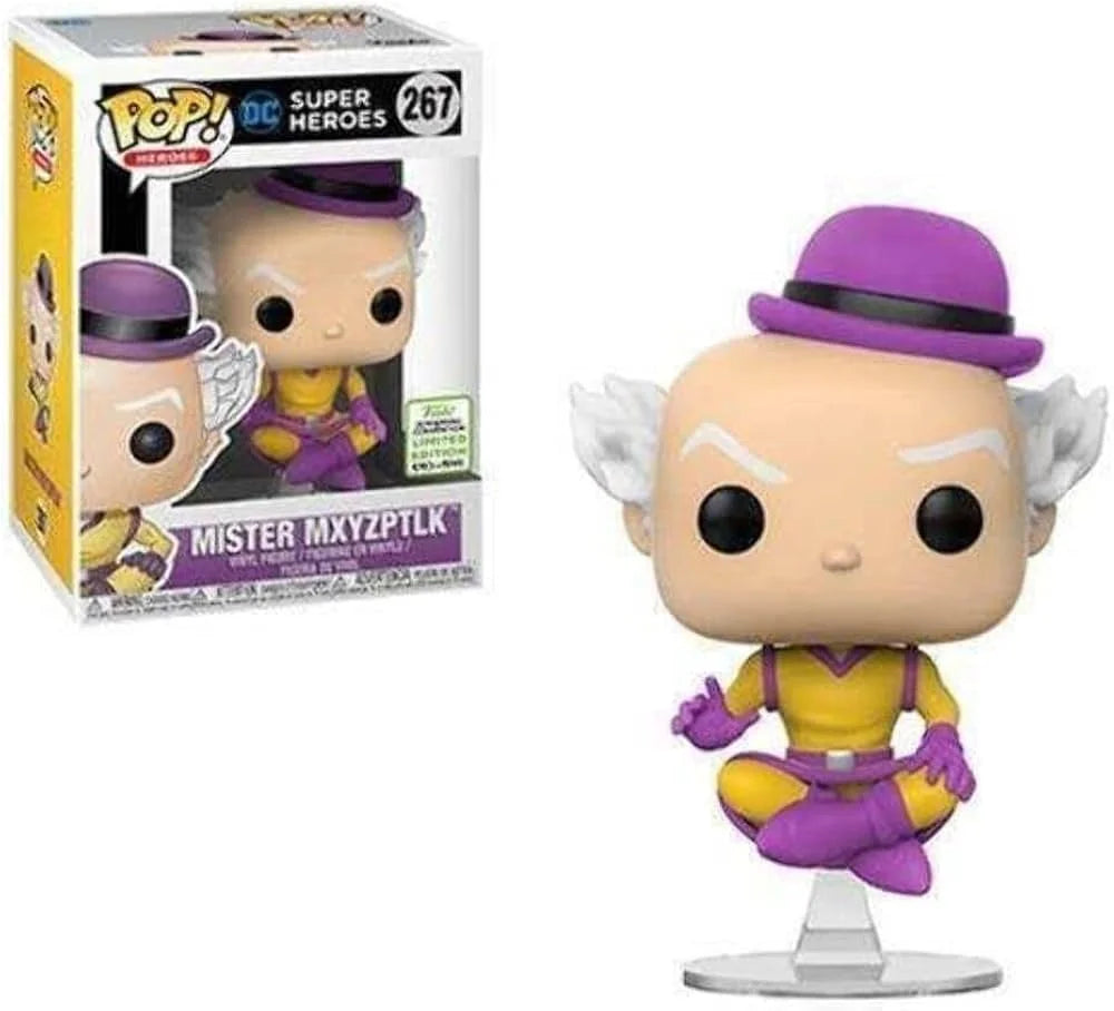 Funko Pop! DC Super Heroes Mister Mxyzptlk (#267) vinyl figure from the 2019 Spring Convention LIMITED EDITION