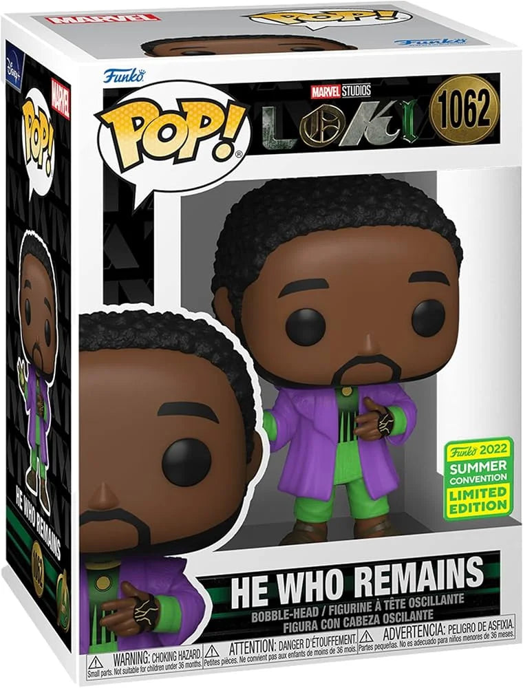 Funko Pop! Marvel Studios: Loki - He Who Remains (#1062) 2022 Summer Convention LIMITED EDITION