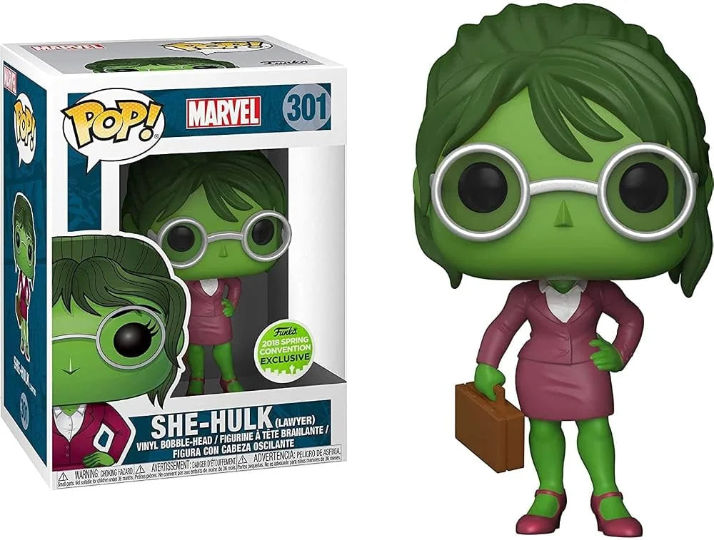 Funko Pop! Marvel She-Hulk (Lawyer) #301 2018 Spring Convention Exclusive