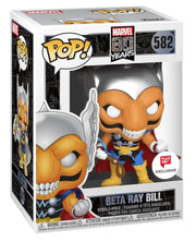 Funko Pop! Marvel 80 Years Beta Ray Bill #582 vinyl figure with a Walgreens Exclusive sticker.