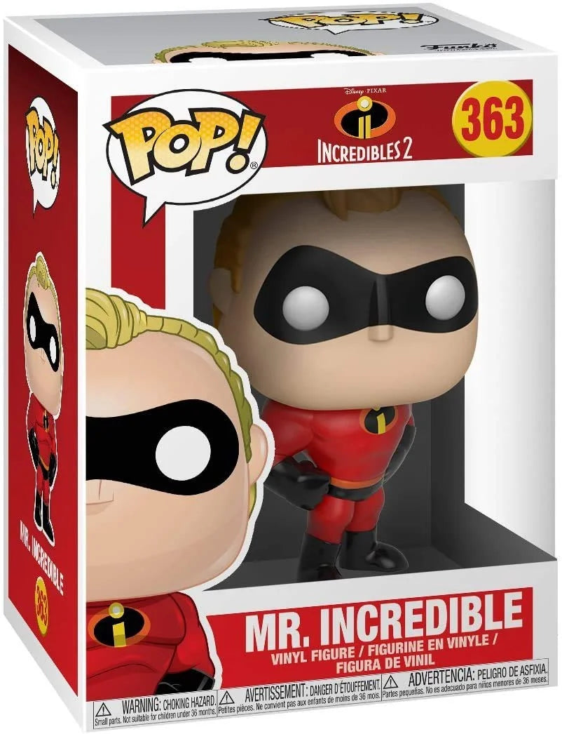 Funko Pop! Disney Pixar: Incredibles 2 - Mr. Incredible Vinyl Figure (#363).