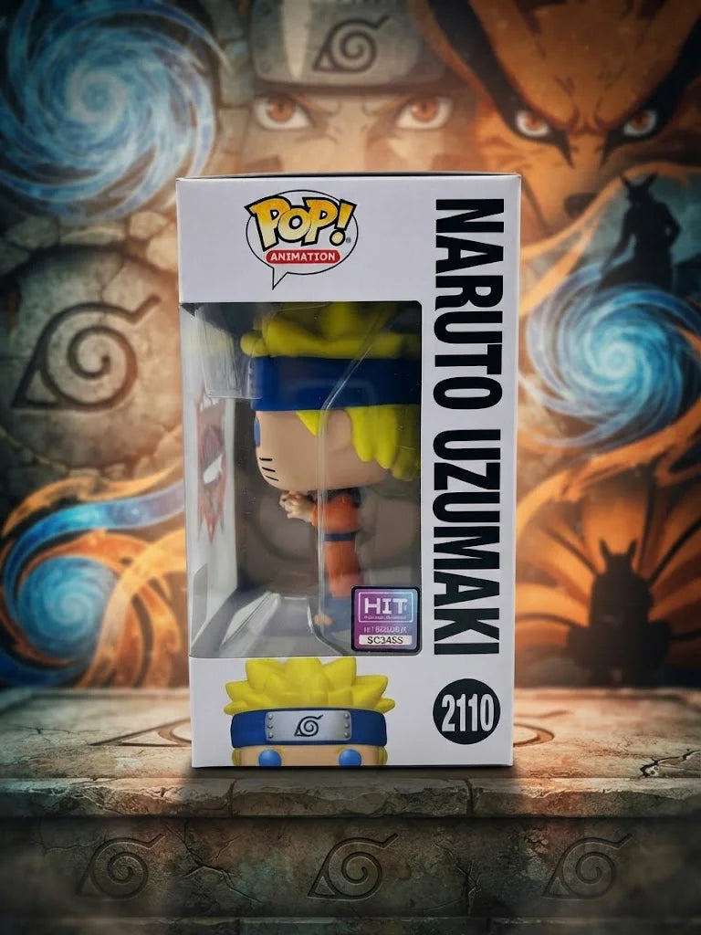 Funko POP! Animation: Naruto - Naruto Uzumaki with Water Balloon (#2110) SIGNED BY JUNKO TAKEUCHI
