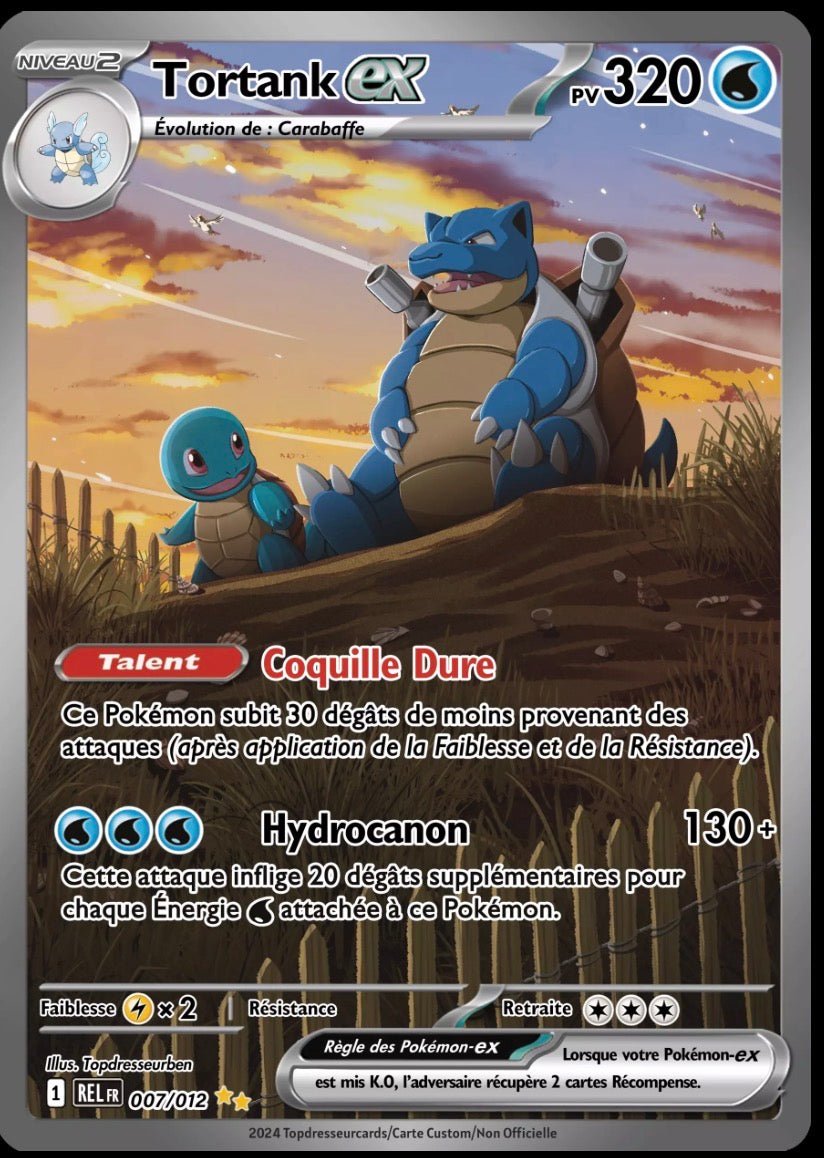 Blastoise Custom card