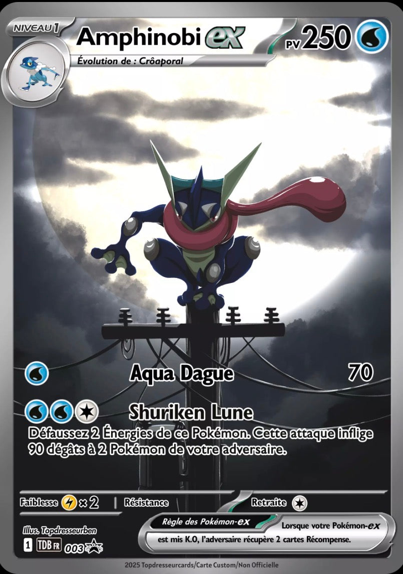 Greninja Custom card