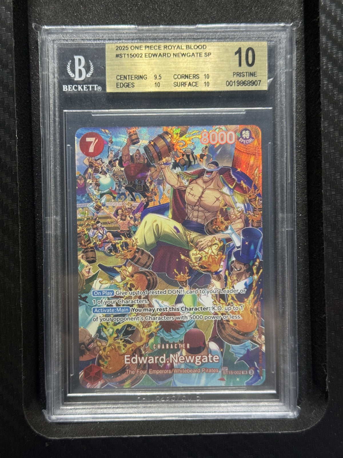 Edward.Newgate (SP) ST15-002 (Royal Blood) — BGS 10 (Pristine)