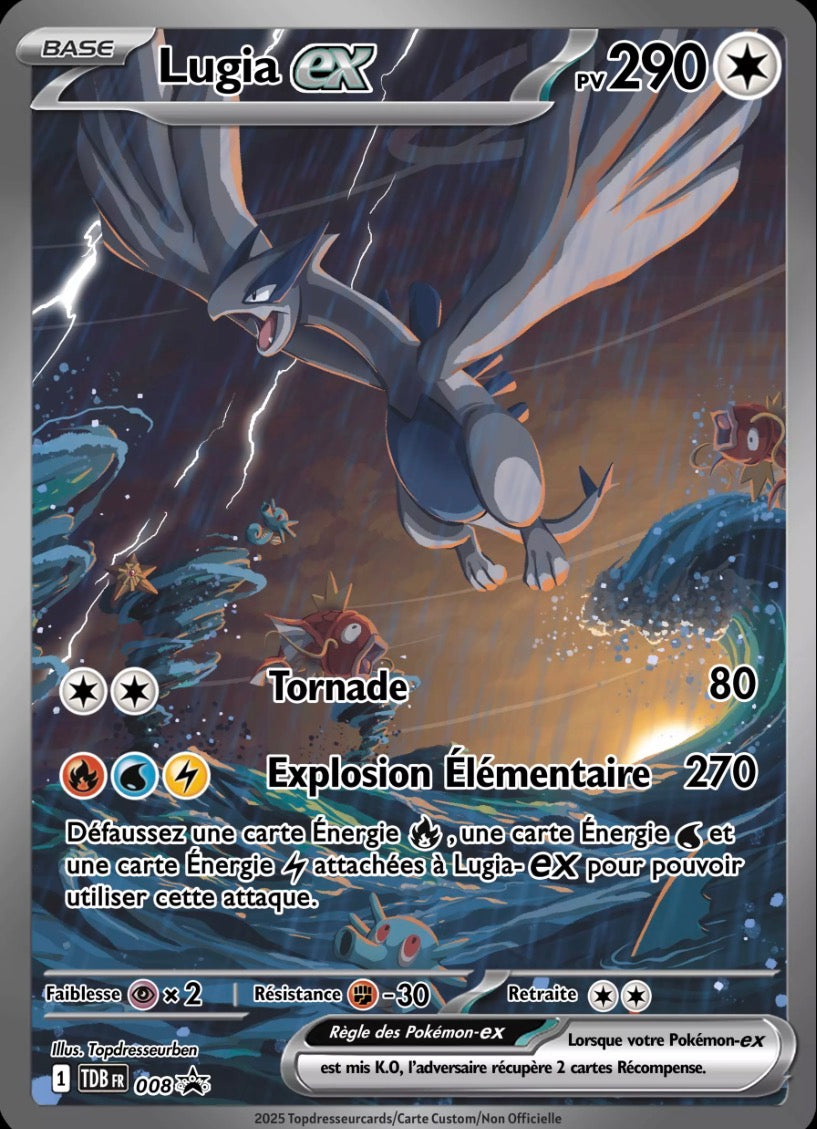 Lugia Custom card