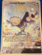Kyogre Custom card