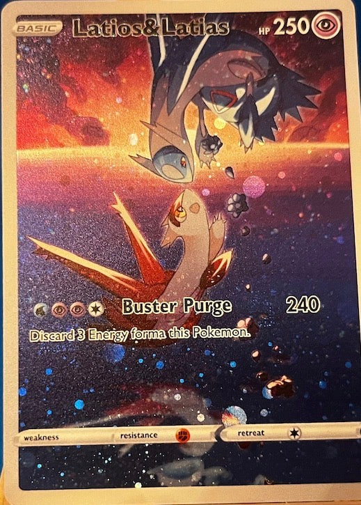Latias & Latios Custom card