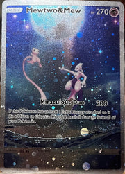 Mew & Mewtwo Custom card