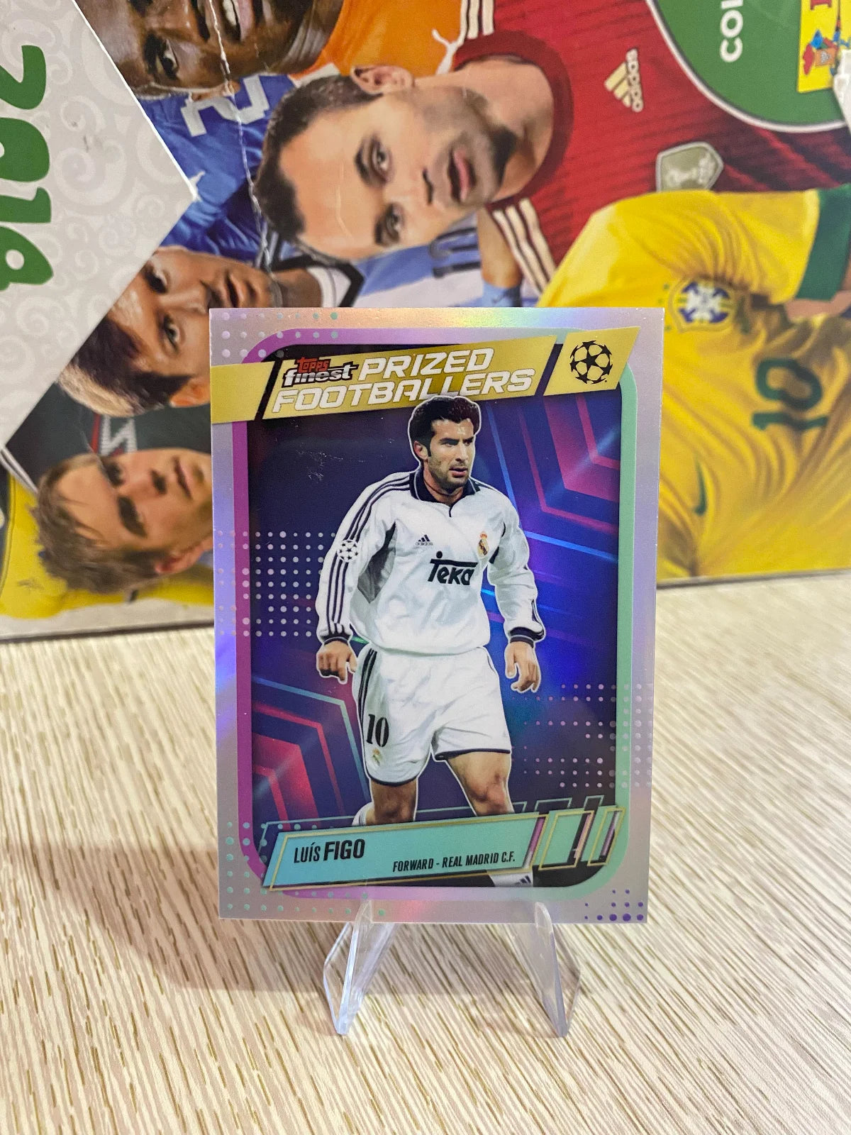 2025-26 Finest UEFA Club Competitions - Prized Footballers #PF-7 Luís Figo