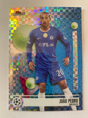 2025-26 Finest UEFA Club Competitions - Checkerboard Refractor #72 João Pedro