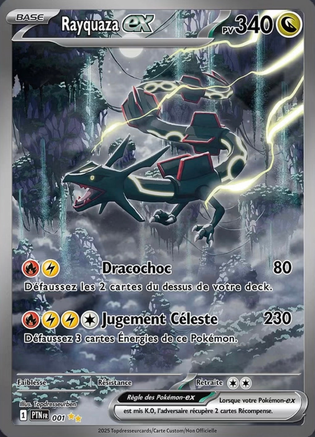 Rayquaza custom card