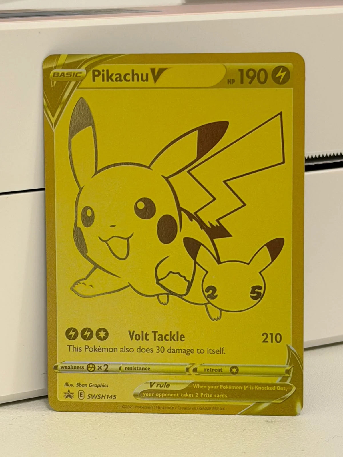 Pikachu V SWSH145 (Sword & Shield Promo)