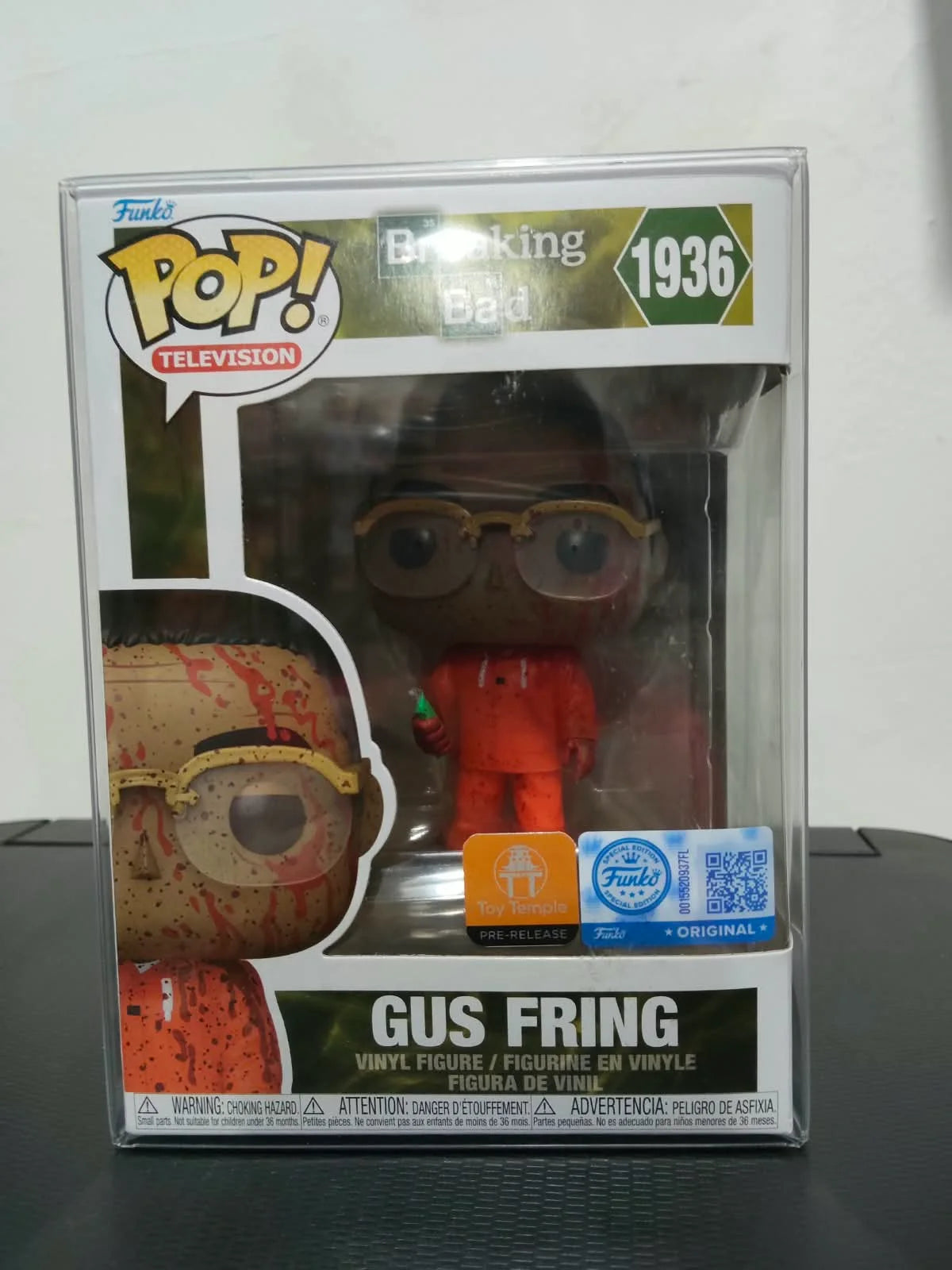 Funko Pop! Breaking Bad: Gus Fring #1936 (Toy Temple Pre-release)