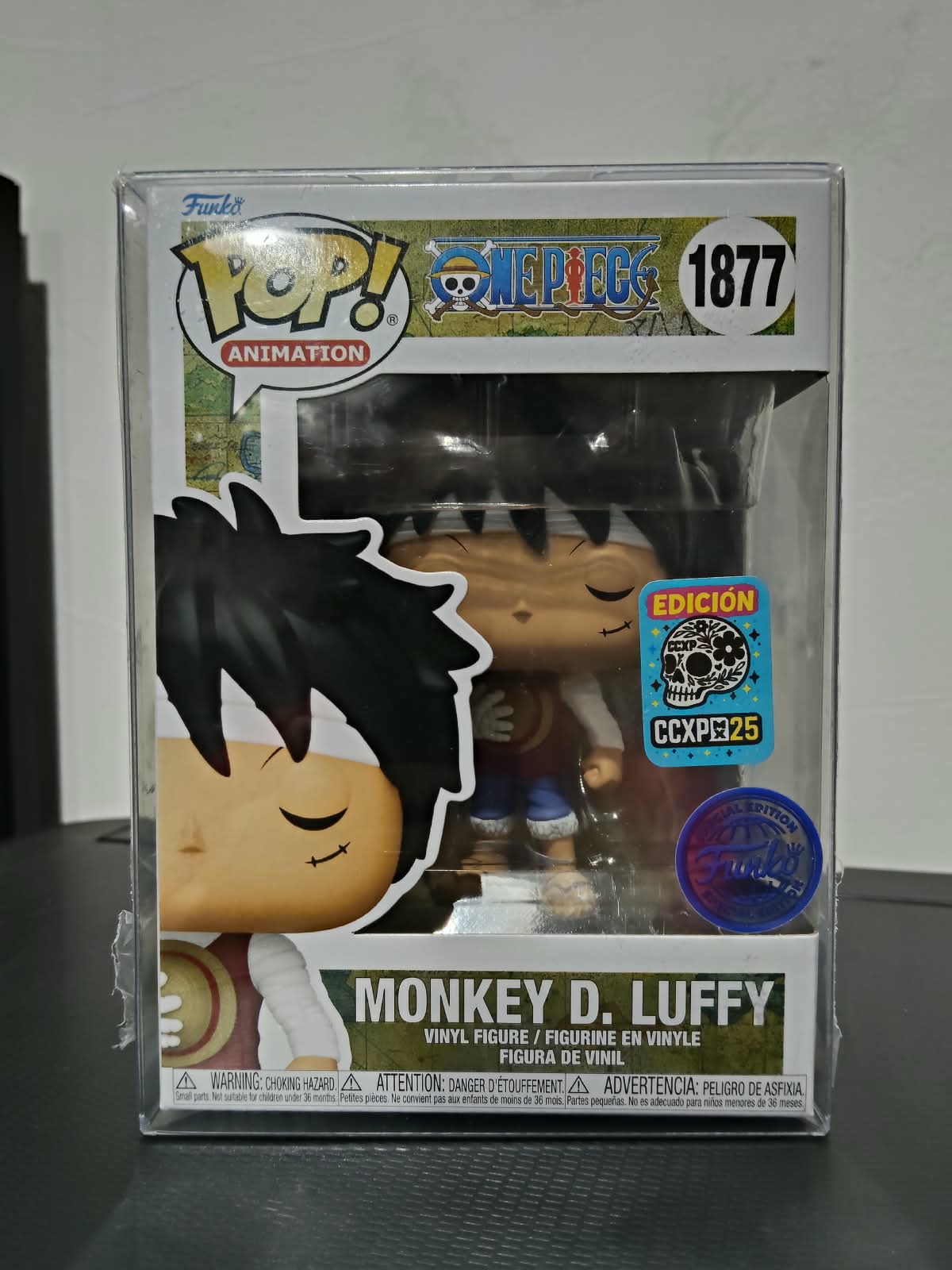 Funko Pop! One Piece: Monkey D. Luffy #1877 (CCXP 2025)