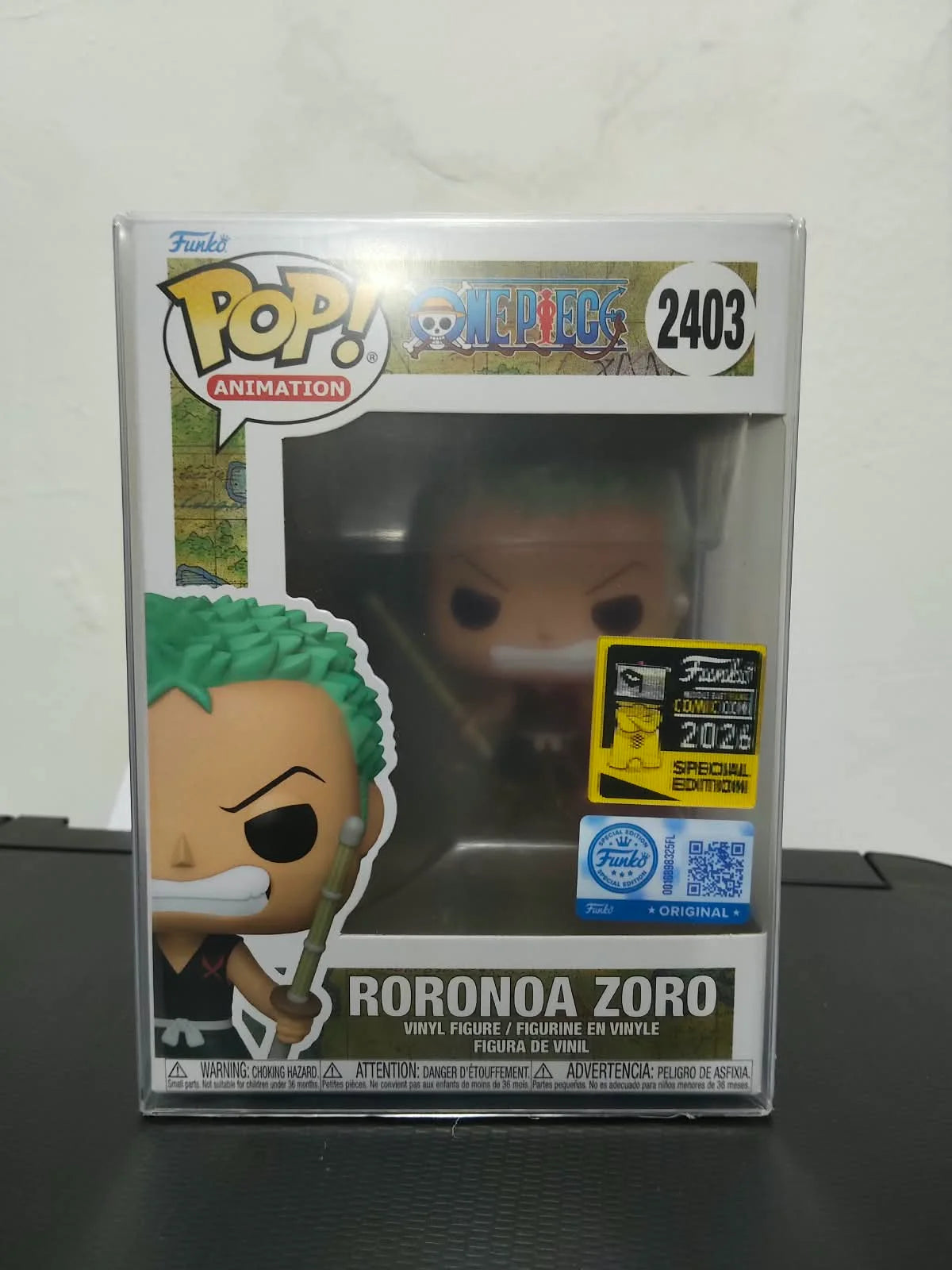 Funko Pop! One Piece: Roronoa Zoro Kid #2403 (MEFCC 2026)