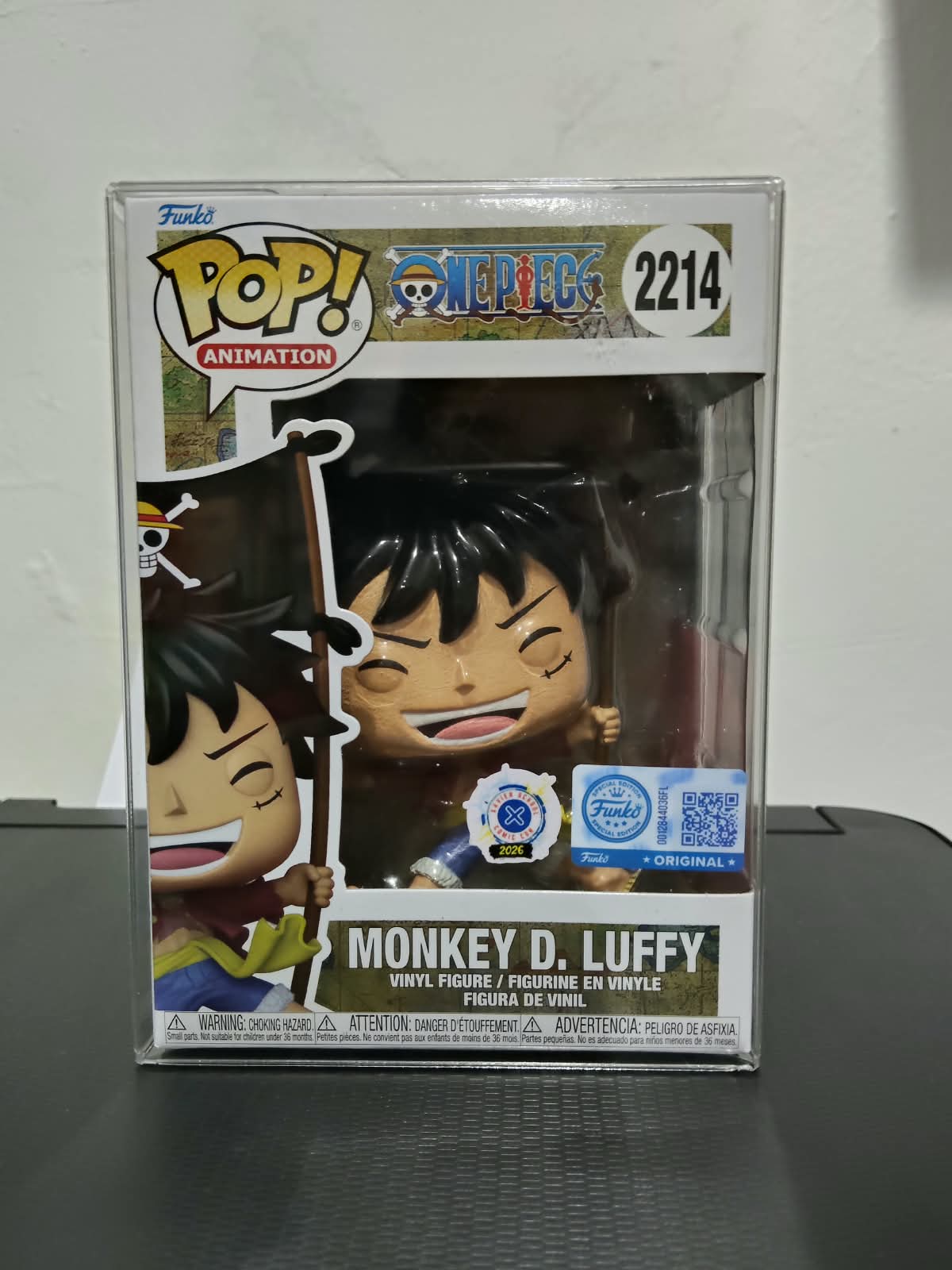 Funko Pop! One Piece: Monkey D. Luffy #2214 (Xavier Con Exclusive)