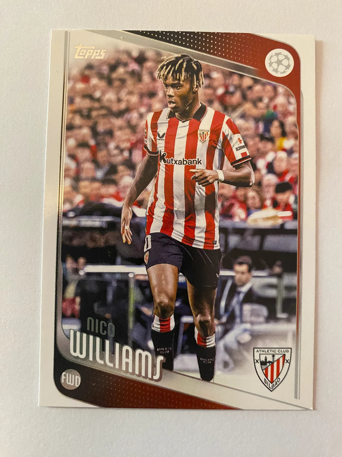 2025-26 Topps UEFA Club Competitions - #38 Nico Williams