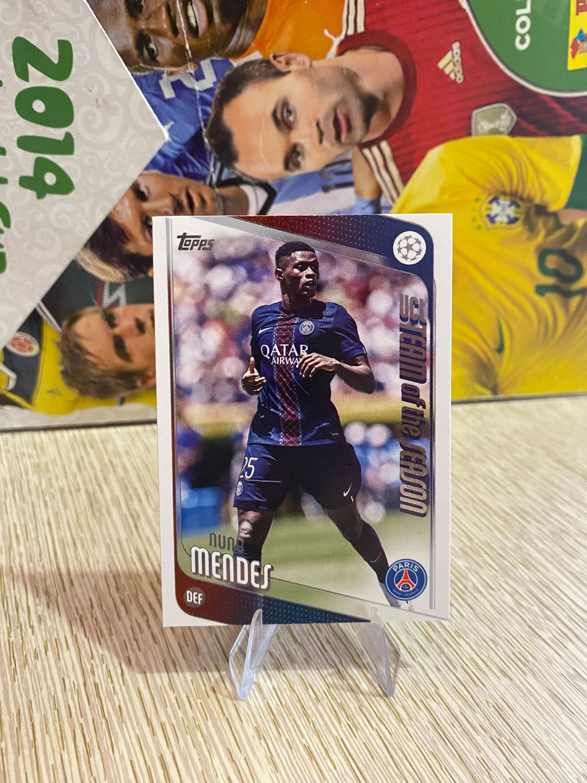 2025-26 Topps UEFA Club Competitions - #69 Nuno Mendes TOTS