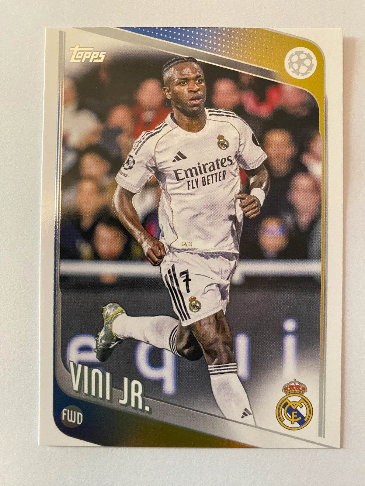 2025-26 Topps UEFA Club Competitions - #115 Vini Jr.