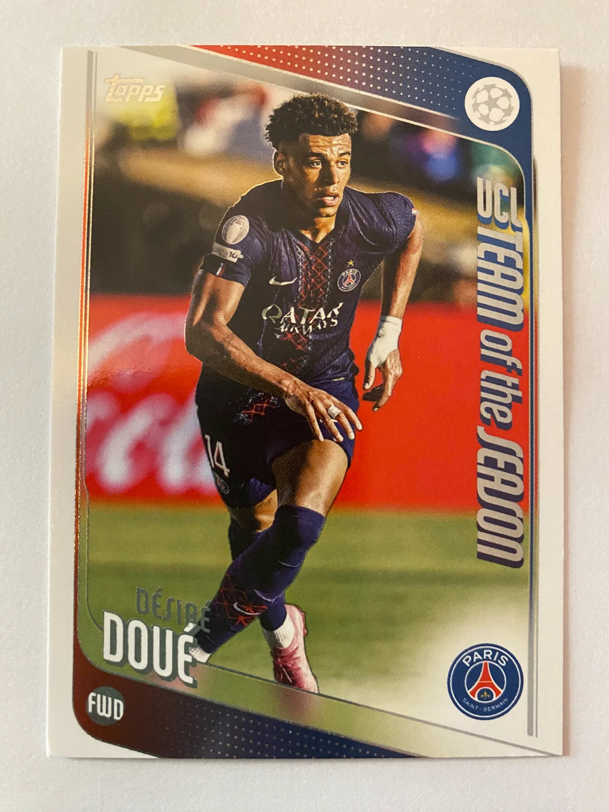 2025-26 Topps UEFA Club Competitions - #198 Désiré Doué