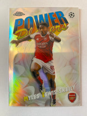 2025-26 Topps Chrome UEFA Club Competitions - Power Players #PP-4 Myles Lewis-Skelly