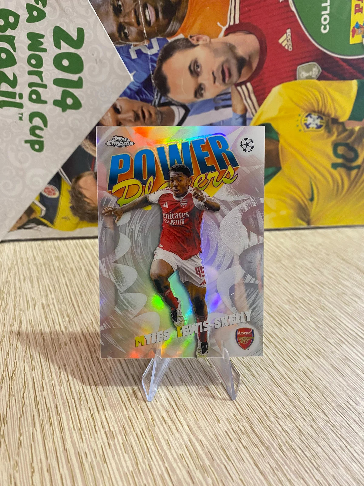 2025-26 Topps Chrome UEFA Club Competitions - Power Players #PP-4 Myles Lewis-Skelly