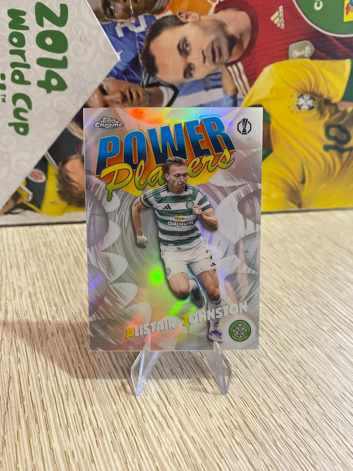 2025-26 Topps Chrome UEFA Club Competitions - Power Players #PP-34 Alistair Johnston