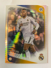 2025-26 Topps Chrome UEFA Club Competitions - Prism Refractor #112 Kylian Mbappé