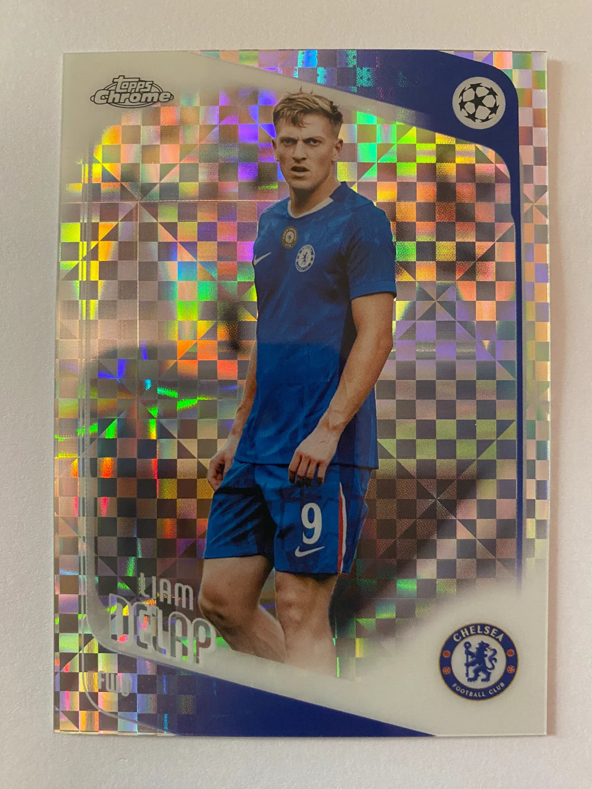 2025-26 Topps Chrome UEFA Club Competitions - X-Fractor #192 Liam Delap