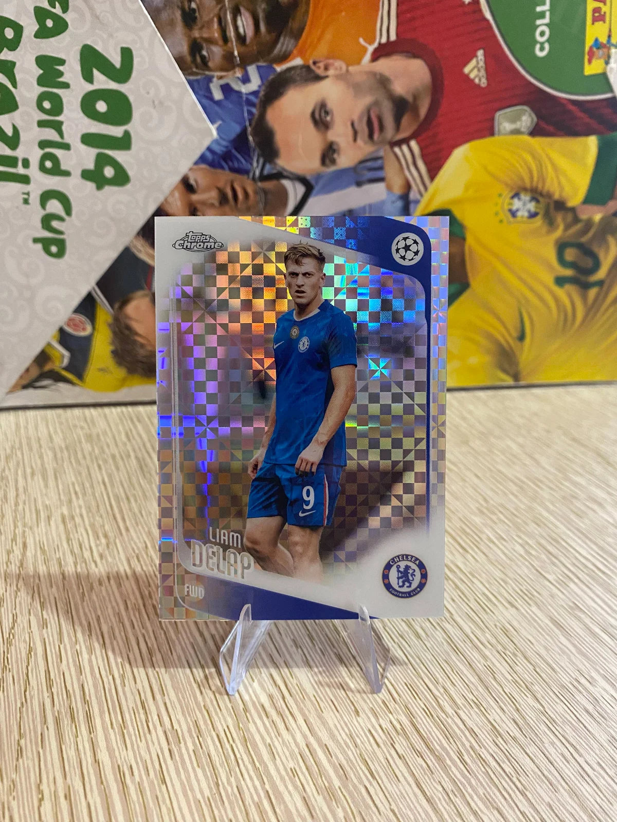 2025-26 Topps Chrome UEFA Club Competitions - X-Fractor #192 Liam Delap