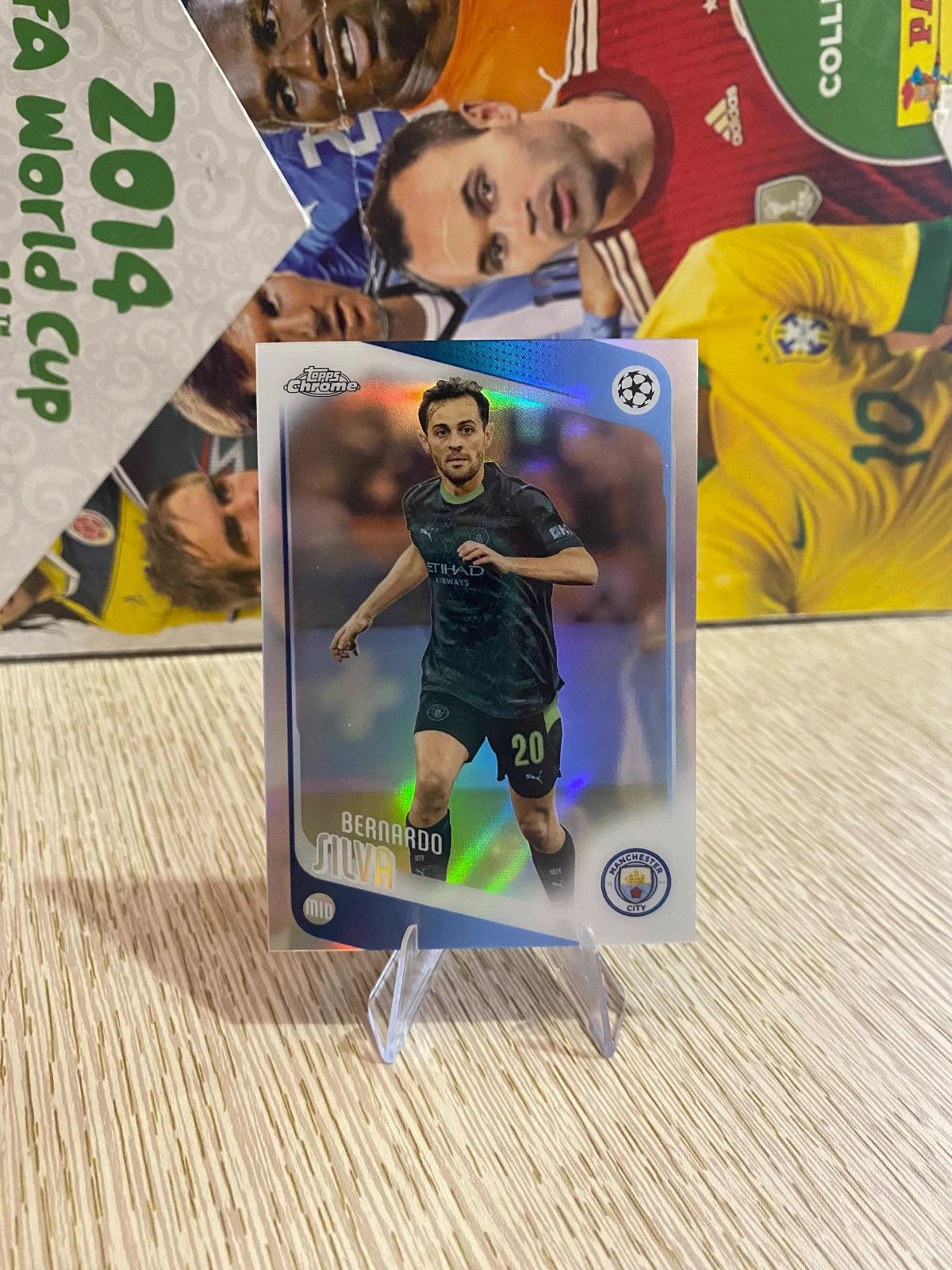 2025-26 Topps Chrome UEFA Club Competitions - Refractor #2 Bernardo Silva