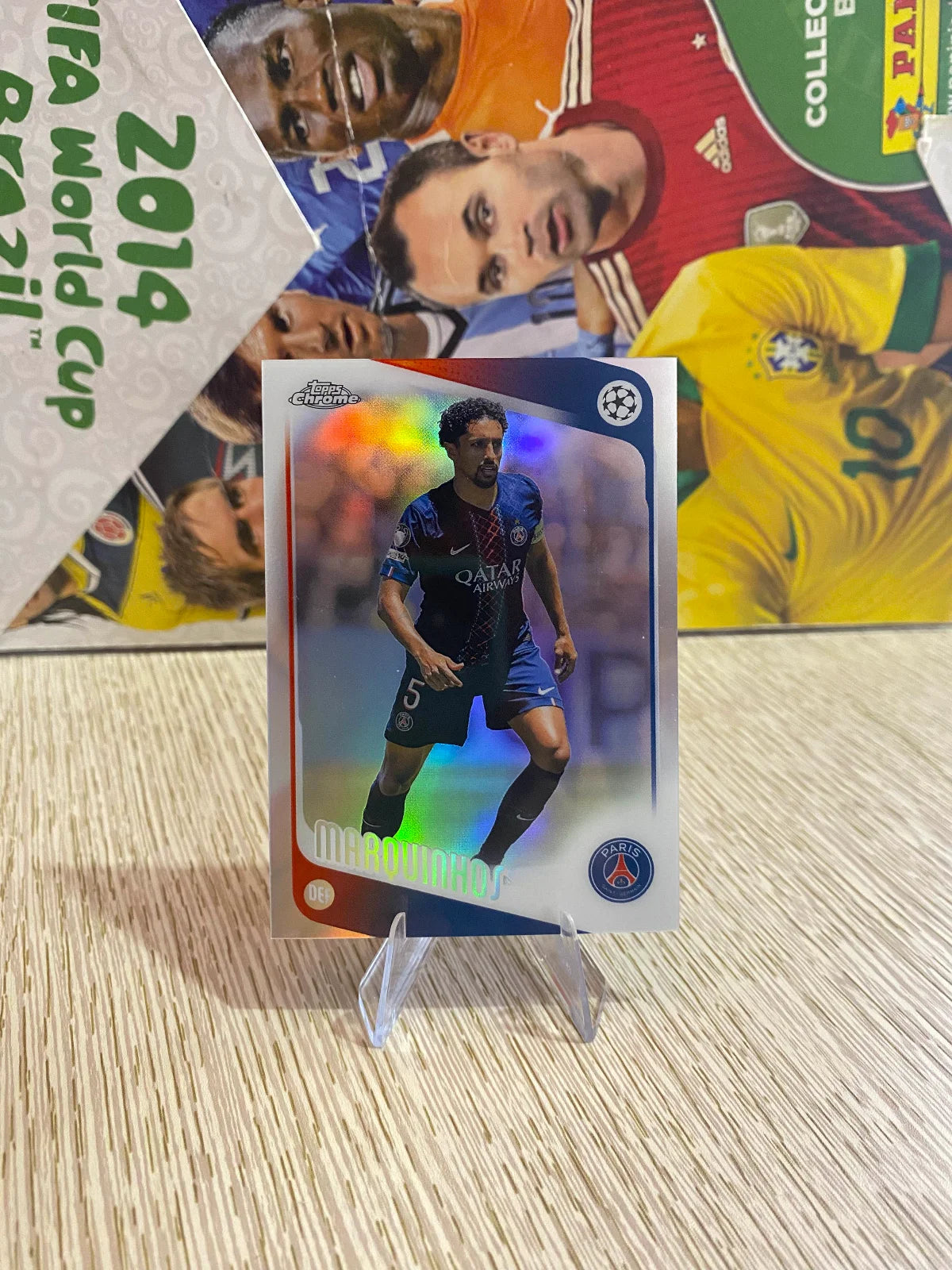 2025-26 Topps Chrome UEFA Club Competitions - Refractor #92 Marquinhos