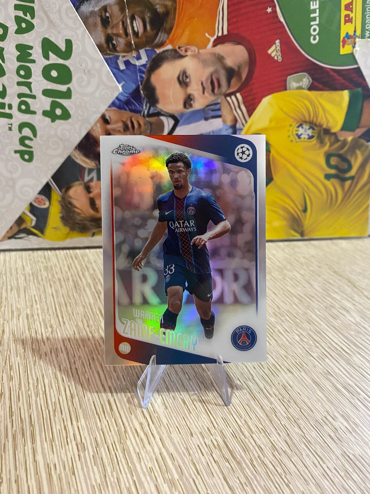 2025-26 Topps Chrome UEFA Club Competitions - Refractor #170 Warren Zaïre-Emery