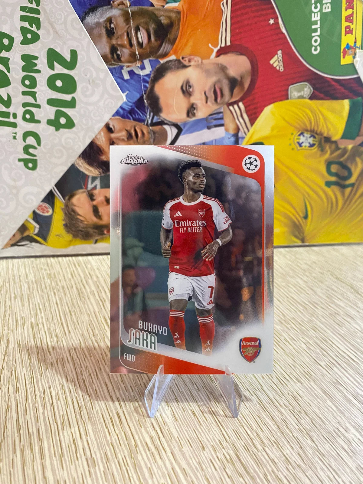2025-26 Topps Chrome UEFA Club Competitions - #12 Bukayo Saka