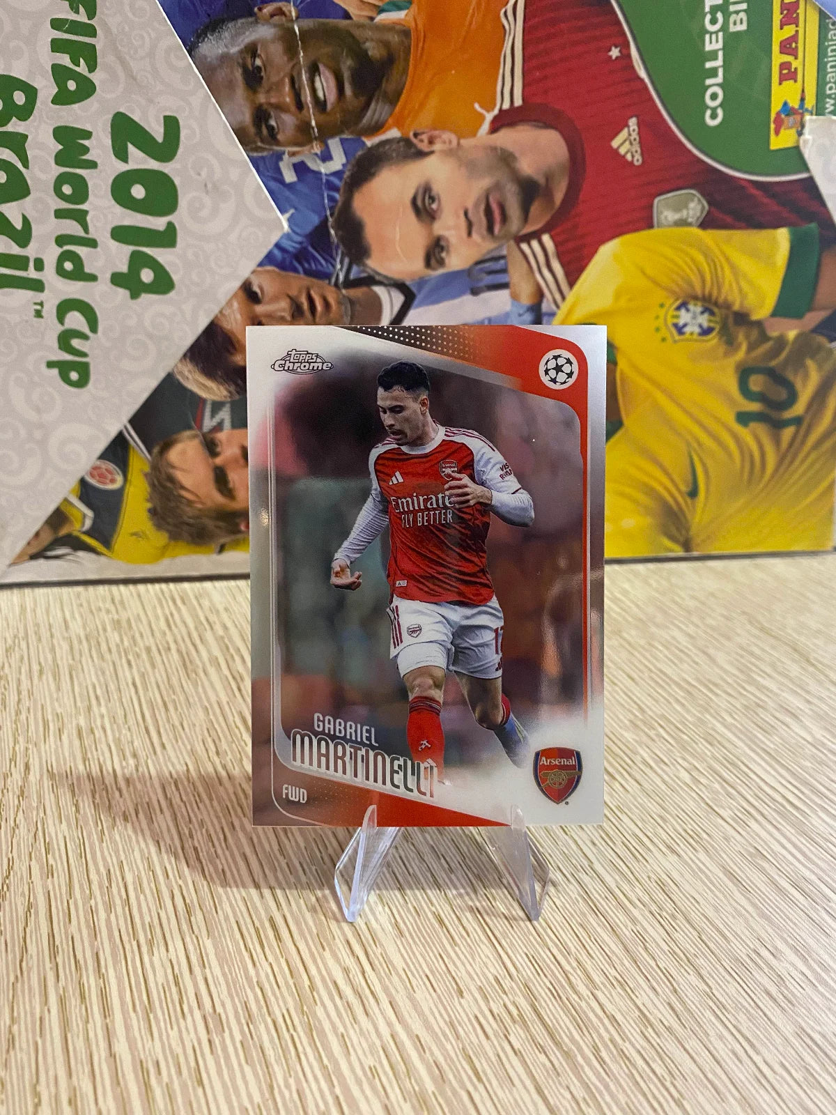 2025-26 Topps Chrome UEFA Club Competitions - #19 Gabriel Martinelli