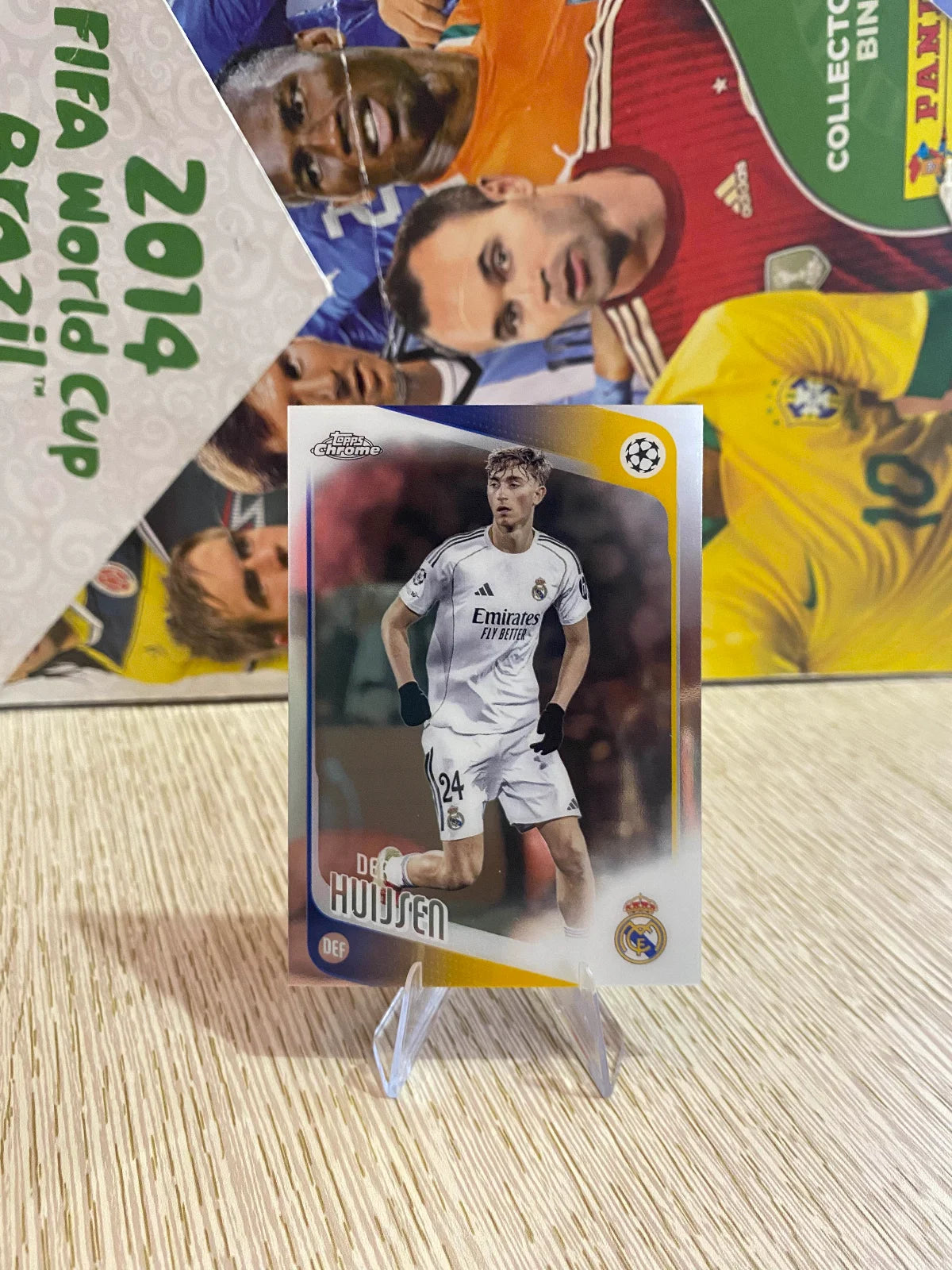 2025-26 Topps Chrome UEFA Club Competitions - #39 Dean Huijsen